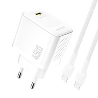 Dudao A28C Gan USB-C LadegeräT 45W Weiß