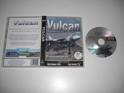 VULCAN PC CD ROM Add-On Microsoft Flight Simulator Sim 2004 & X FS2004 FSX