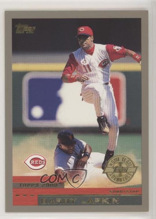 2000 Topps Home Team Advantage Barry Larkin #85 HOF 0q3