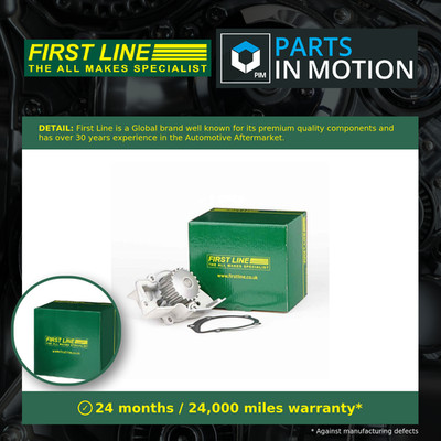 Water Pump fits CITROEN RELAY 244 2.0 02 to 06 XU10J2 Coolant Firstline 120150