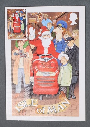 MayfairStamps Isle Of Man FDC 1994 Santa Claus Merry Christmas First Day Cover a