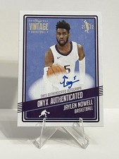 2021-22 Onyx Vintage - Auto Jaylen Nowell On Card Auto /50