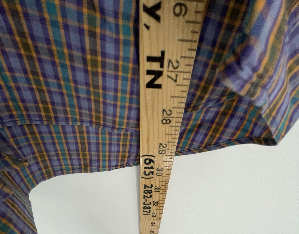 Robert Talbott Men Medium Classic Multicolor Plai… - image 3