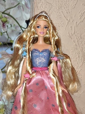 Alte Barbie Cut N' Style Princess Snap, Style, and Cut Mattel 2010 Prinzessin 