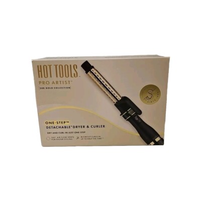 Hot Tools Pro Artist 24K Gold One-Step Dryer & Curler Long-Lasting Blowout Curls
