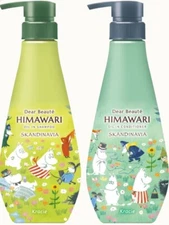 Kracie Dear Beauté HIMAWARI Shampoo and Conditioner Set Moomin  2 types NEW