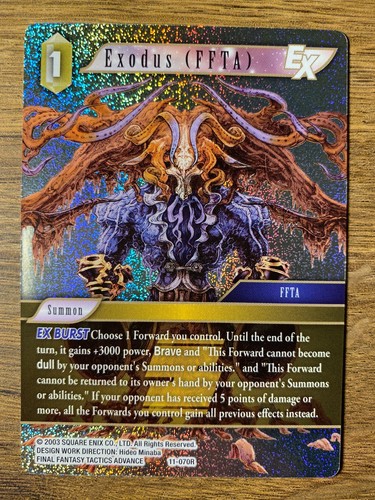 Final Fantasy TCG Trading Card Game Opus 11 XI *FOIL* Singles Legend Hero Rare+ - Picture 70 of 135