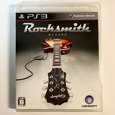 Rocksmith Sony PlayStation 3 PS3 Ubisoft NTSC-J Japanese Version Good Condition