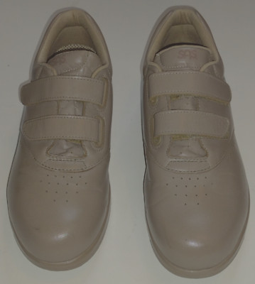 SAS Women's Beige/ Taupe Leather Me Too Tripad Comfort Size 7N 