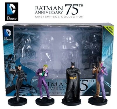 Batman 75th Anniversary Eaglemoss Masterpiece Figurine Collection Sealed and New
