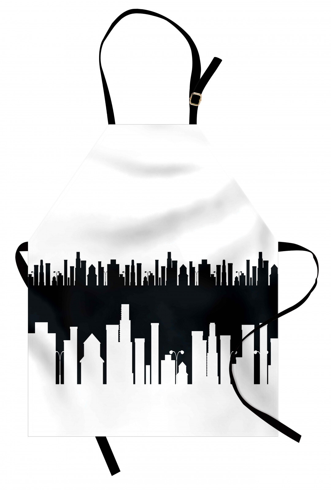 City Apron Monochrome Skyline