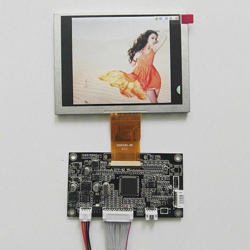 AV + VGA Lcd Controller Driver board 640x480 LCD Screen for 5 inch ZJ050NA-08C - Picture 2 of 13