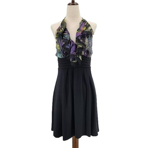 Afends-Andy Hemp Halter Maxi Dress-Black/size M | eBay