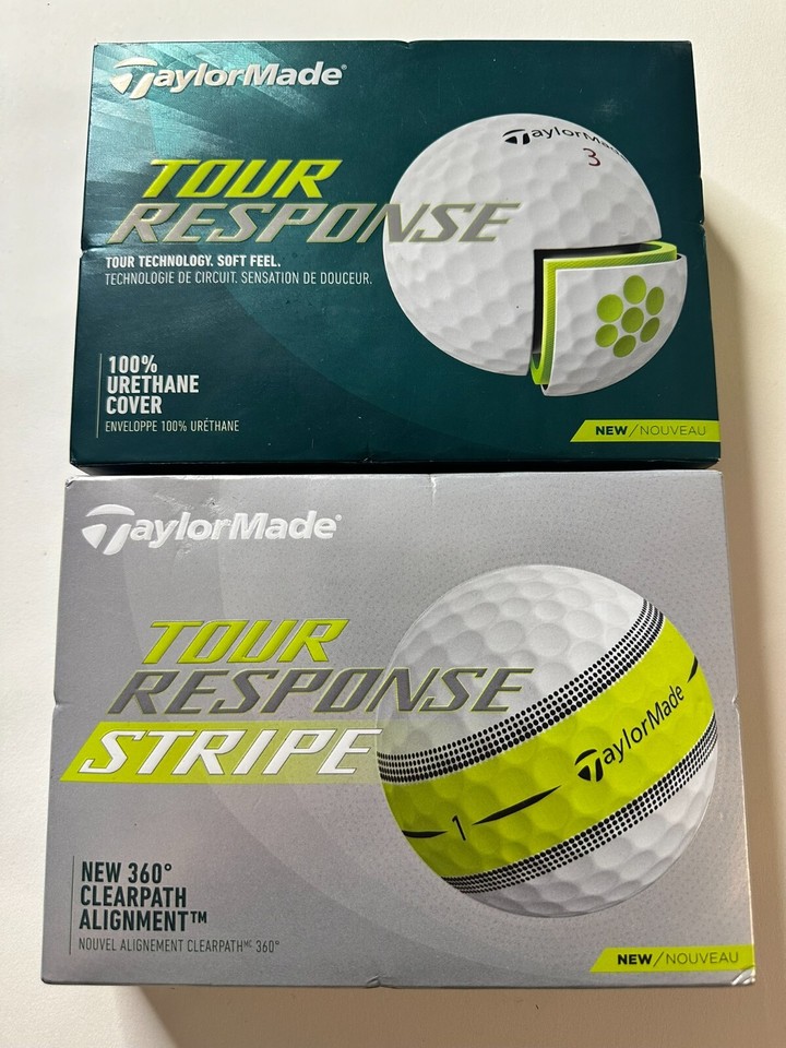 TaylorMade Golf Balls (Tour Response, Respone Stripe, Soft Response