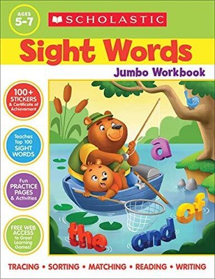 Scholastic Sight Words Jumbo Workbook: 300+ Practice Pages... - Scholastic