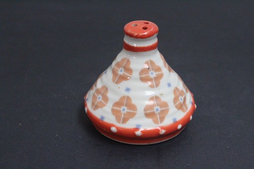 Pair of Anthropologie Salt & Pepper Shakers -- Multi-colored Designs - Picture 2 of 10