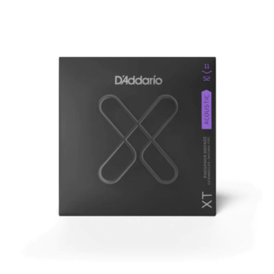 D'Addario XTAPB1152 Acoustic Phosphor Bronze Custom Light Strings 11-52