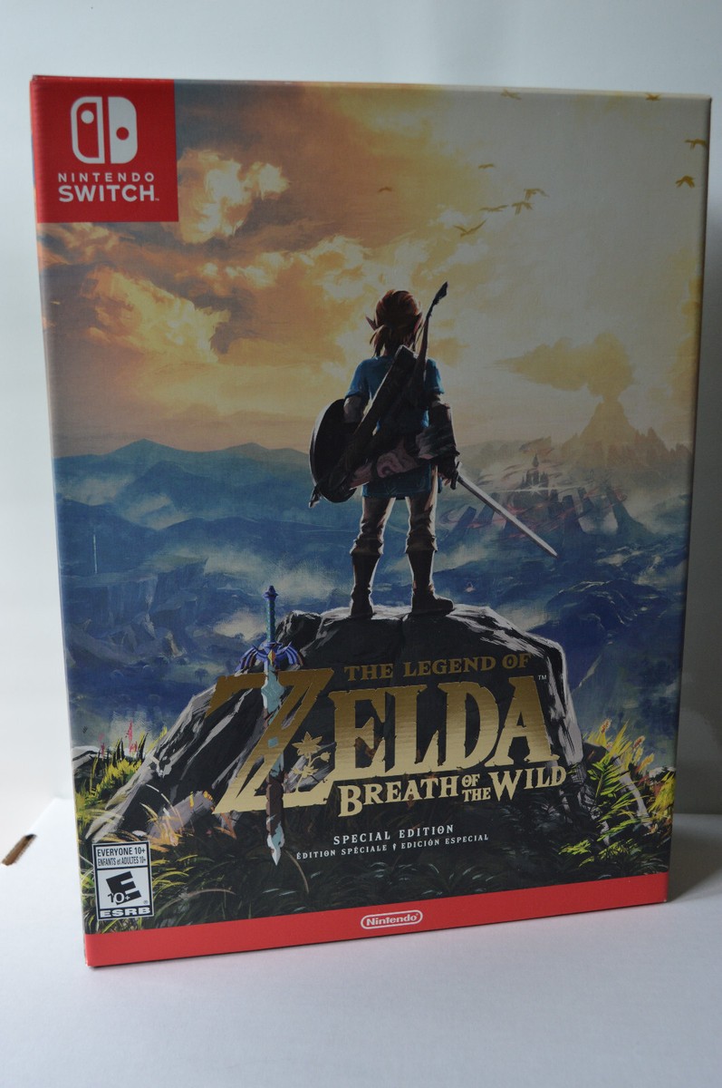 Nintendo Switch ZELDA BREATH OF THE WILD Special Edition Complete