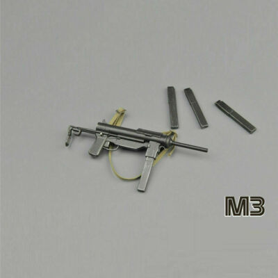 ZY Toys 1/6 Weapon Model WWII Thompson M3 Submachine Gun F 12