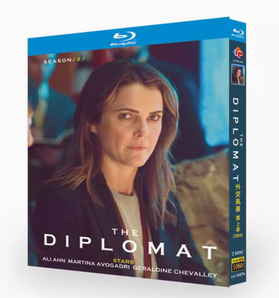 The Diplomat Season 2 (2024)Movie Blu-Ray DVD BD 2Disc All Region Box Set