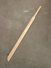 Handmade Suburito Musashi Oar Bokuto Bokken Wooden Practice Sword 40",  Ash Wood