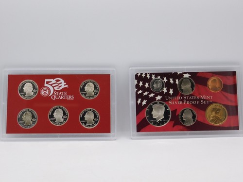 UNITED STATES TREASURY MINT SILVER PROOF SET 2004 - 第 2/8 張圖片