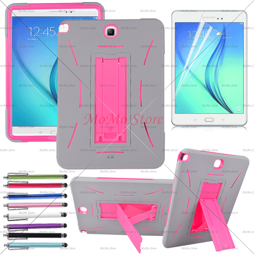 Hybrid Case Rugged Stand Shockproof Hard Cover for Samsung Galaxy Tablets + PEN - Picture 46 of 49