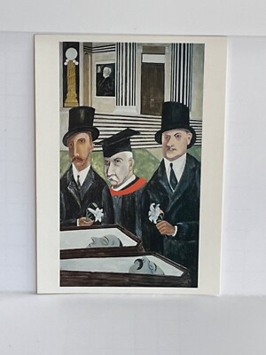Ben Shahn The Passion of Sacco and Vanzetti Art Card 4x6 A19
