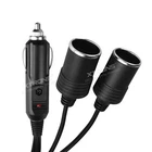 Dual Car Cigarette Lighter Splitter Charger Power Socket Adapter 12v Auto Outlet