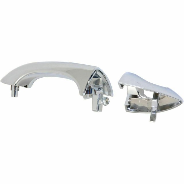 Front LH Side Exterior With Lever and Button Cover Hole Door Handle