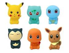 Pokemon Squeaking Bath Toy Water toy Bundle Pikachu Bulbasaur for kids