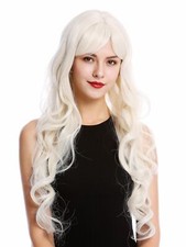 Women Wig Wig Super Long Curly Wavy Fringe Blonde Pearl Blonde GFW501-60