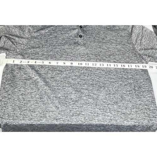 Polo Alfani Elasticizzata Performance Grigio Erica Abbigliamento Sportivo Casual Taglia M - Foto 6 di 6