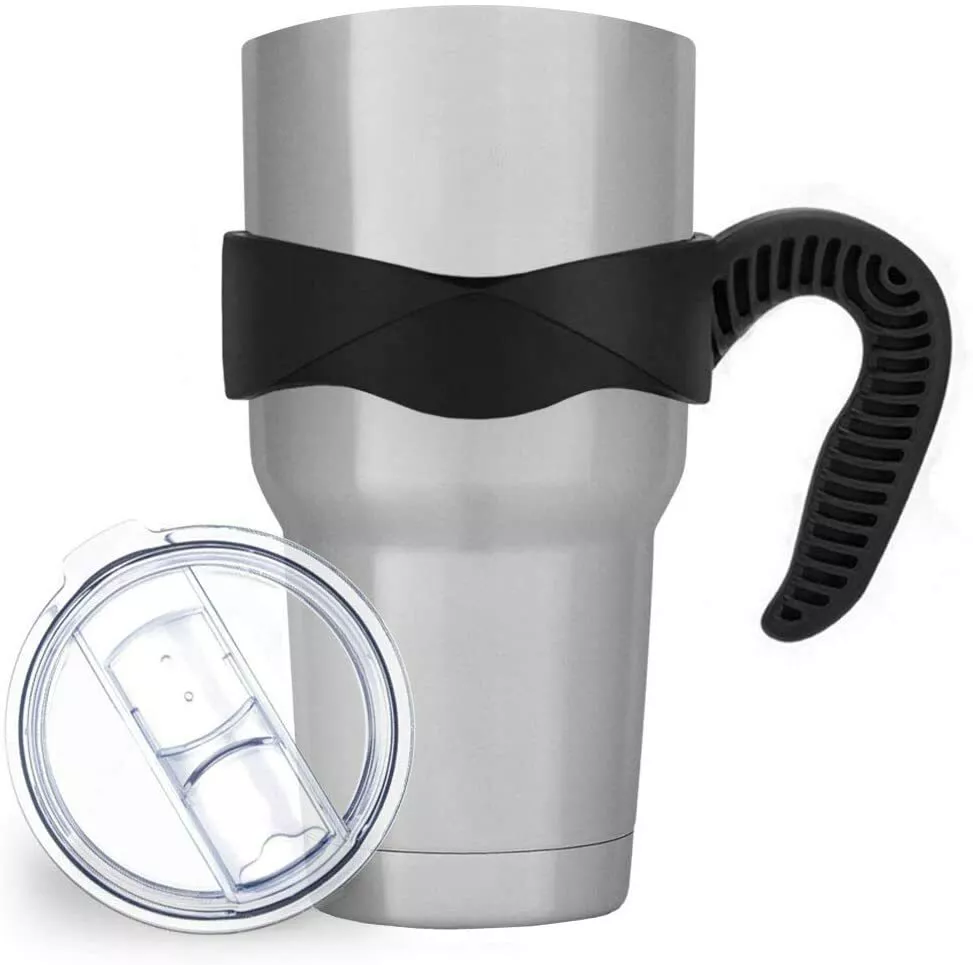 Handle and Lid Set for 30 oz. YETI Rambler, Ozark Trail - Tumbler