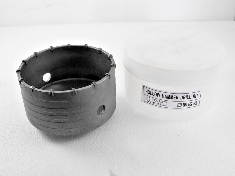 Scie trépan carbure Ø 115 mm en tungstène pour perçage net du béton