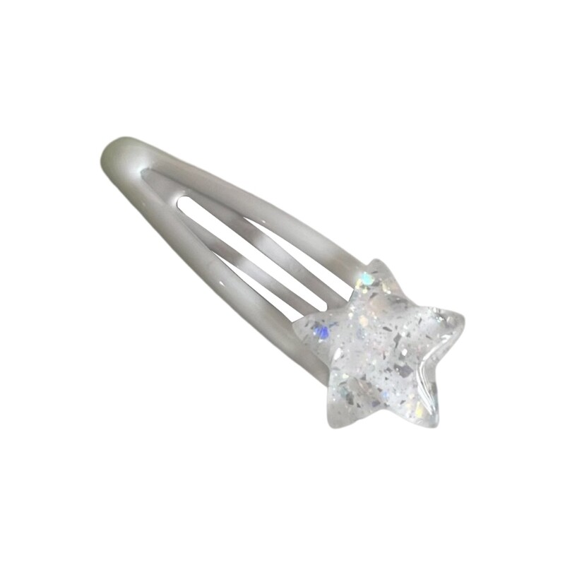 Elegant Star Hair Clip for Toddlers Teens Women Ponytail Side Updo