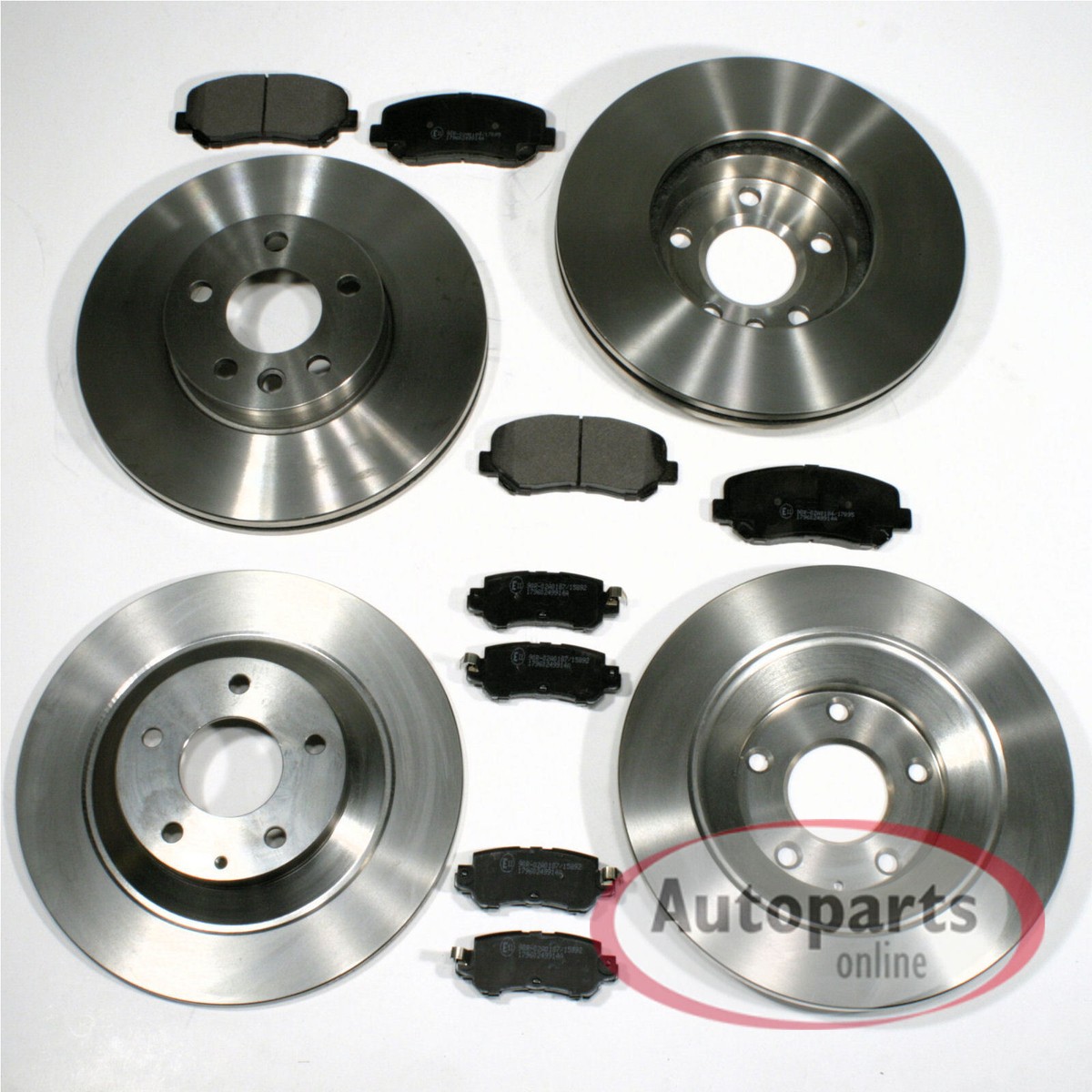 MAPCO BREMSSCHEIBEN 265mm + BELÄGE HINTEN Passend Für MAZDA 3 BM BN Bj 2013- 2019