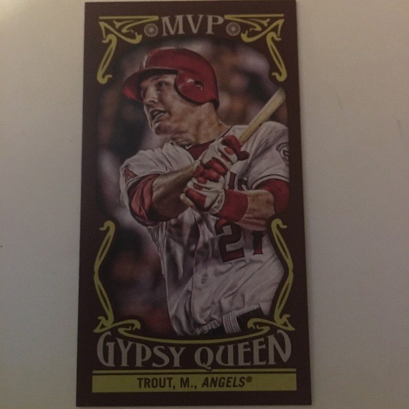 2016 Gypsy Queen Mini Mike Trout MVPM-MT