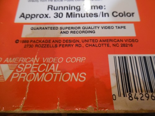 Vintage 1989 UAV Cartoon Classics Collection Superman Volume 4 VHS Rare - Picture 5 of 5