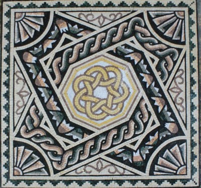 Whirlpool Abstract Tulip Home Decor Marble Mosaic