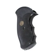 Pachmayr Gripper Black w/Finger Grooves S&W N Frame Square Butt 3292