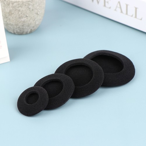 10Pcs Thick Foam Earpads Cushions Ear Pads 3.5/4.5/5.5/6cm for Round Headphone - Afbeelding 11 van 16