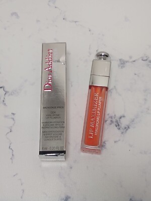 DIOR Addict Lip Maximizer Hyaluronic Lip Plumper 004 coral New In Box 
