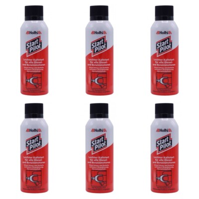 6x Starthilfespray Start Pilot 200 ml Starterspray Startpilot