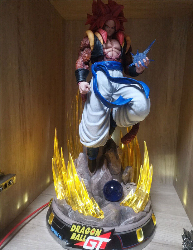 SSJ4 Gogeta Resin Print 17 Inch Statue Kit Unassembled & 