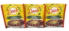 Dash Salt Free Chili Seasoning Mix 1.25 oz 3 Pack 
