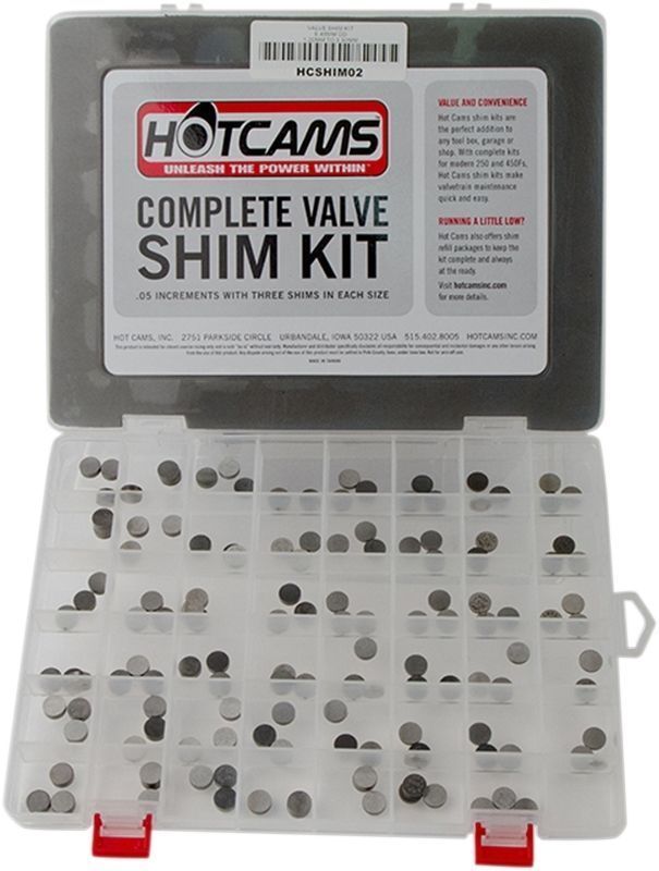 2003-2007 Polaris Predator 500 Hot Cams Valve Shim Kit 9.48mm OD