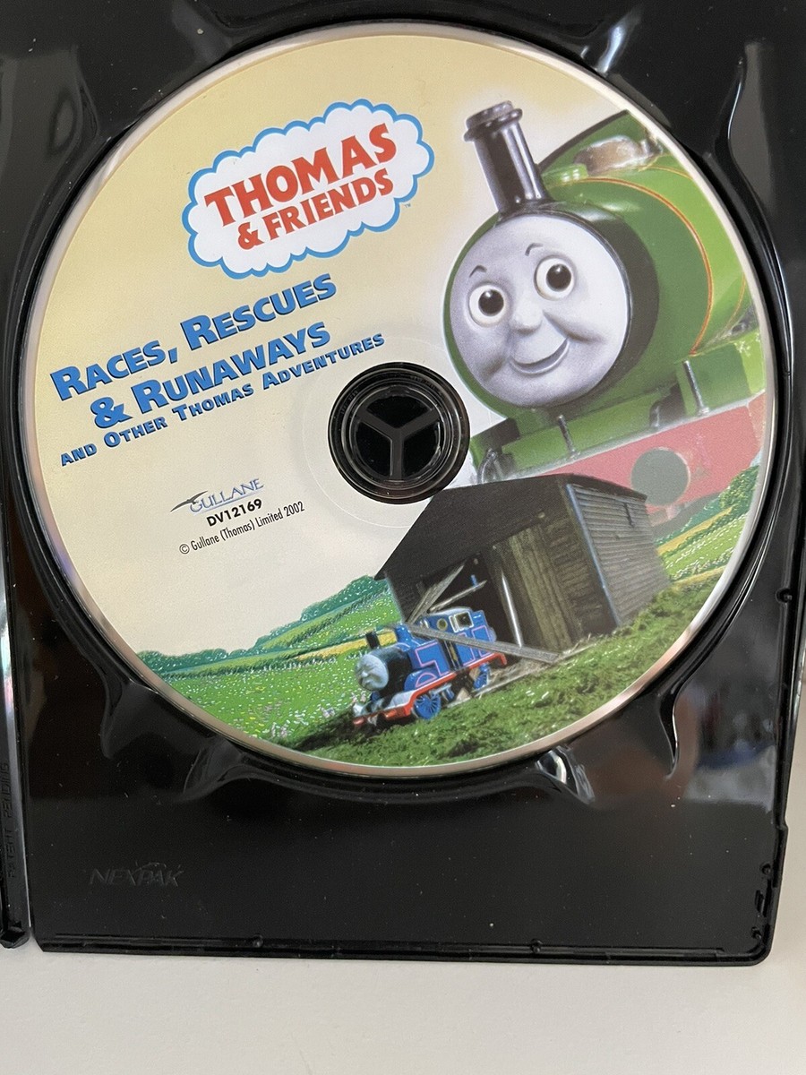 Thomas and Friends: Races, Rescues & Runaways 2005 DVD Used