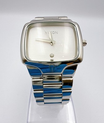 NIXON 腕時計 プレイヤー　シルバーカラー NIXON The Player Set of 2 White/Silver Dial & Deep Blue Dial w