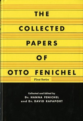 THE COLLECTED PAPERS OF OTTO FENICHEL, FIRST SERIES By Fenichel Otto M.d. *VG+*